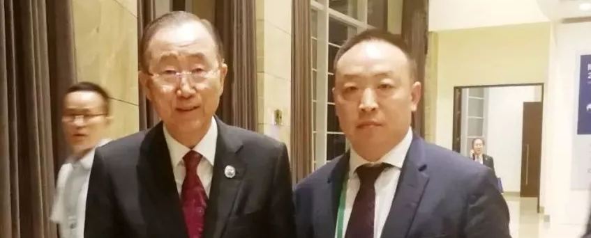 操欧美老阿姨联合国第八任秘书长潘基文会见赵章栓会长